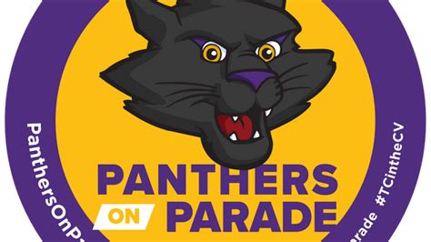 Panther mascot of Cedar Falls
